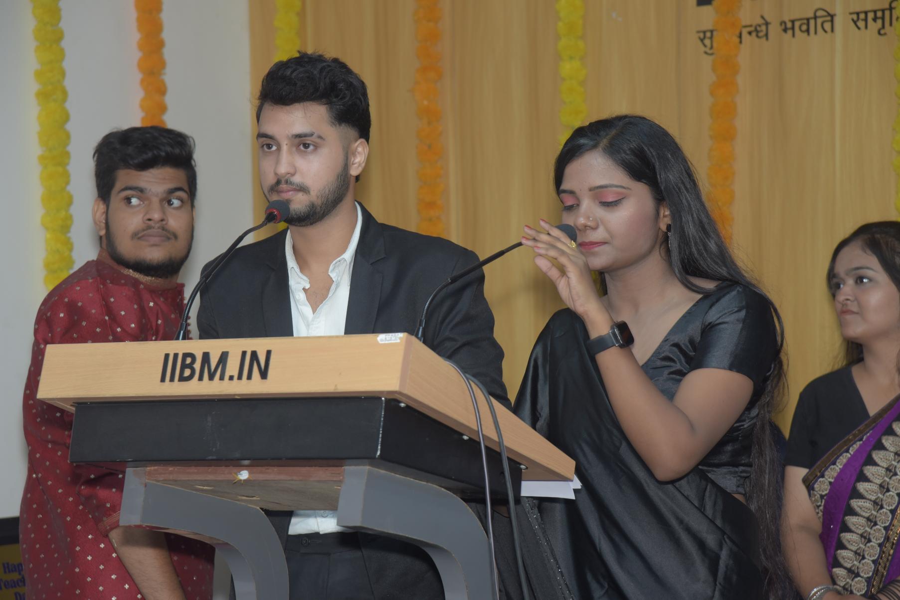 Teacher’s Day Celebration at IIBM – Honouring Educators with Joy and Gratitude